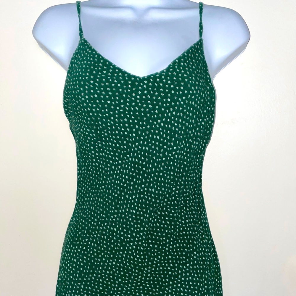 Lottie Moss Mini Green Dress